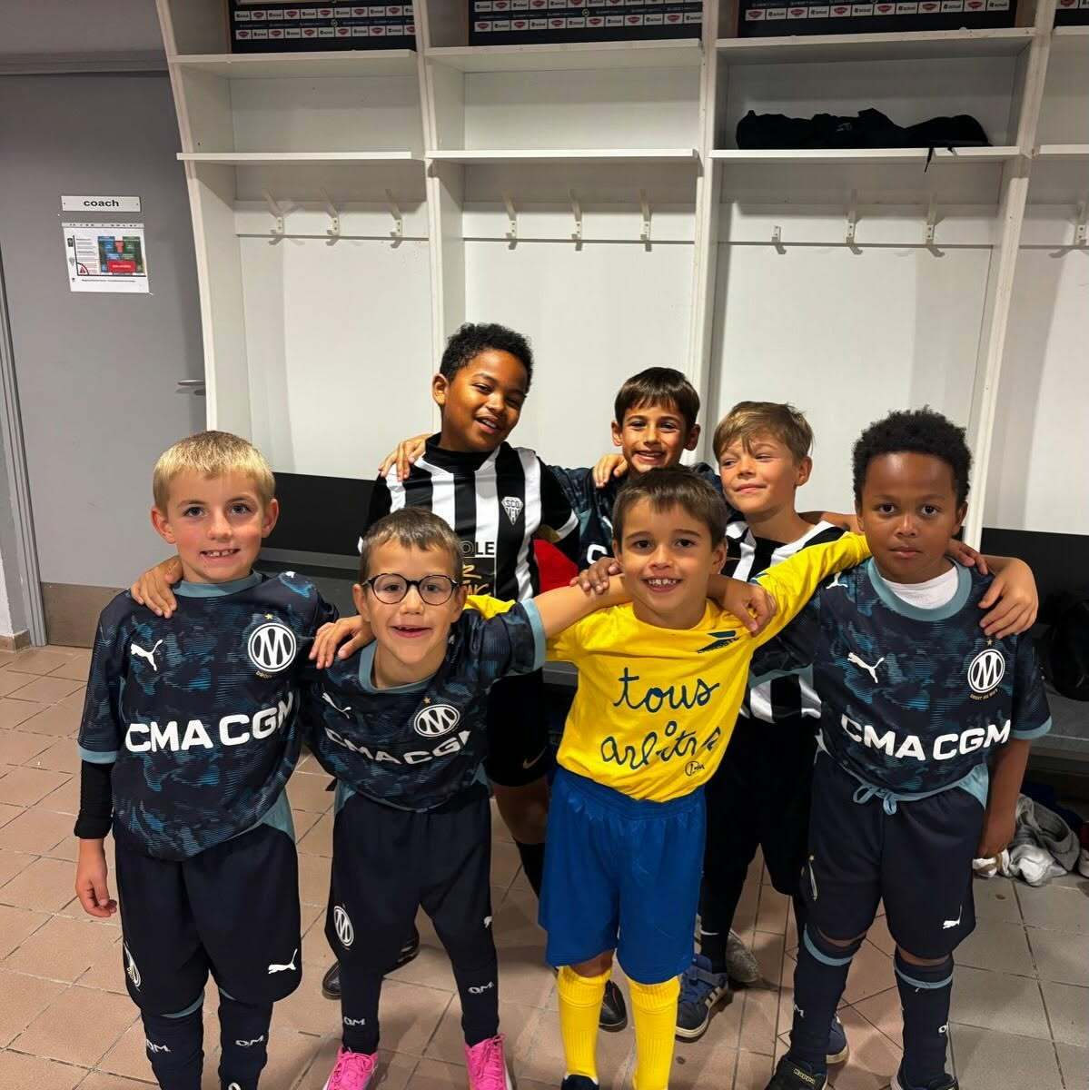 Les U9 ont accompagné le SCO d’Angers et l’Olympique de Marseille