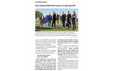 REVUE DE PRESSE