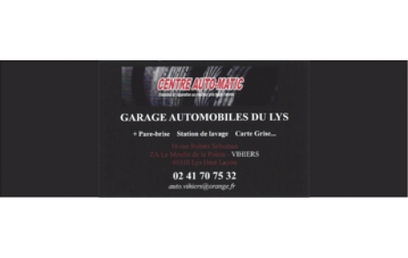 centre automatique Garage automobiles du lys